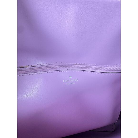 Kate Spade Purse Tote Kaci Wildflower Ditsy Small Tote, Blue Multi Preppy - Picture 12 of 14